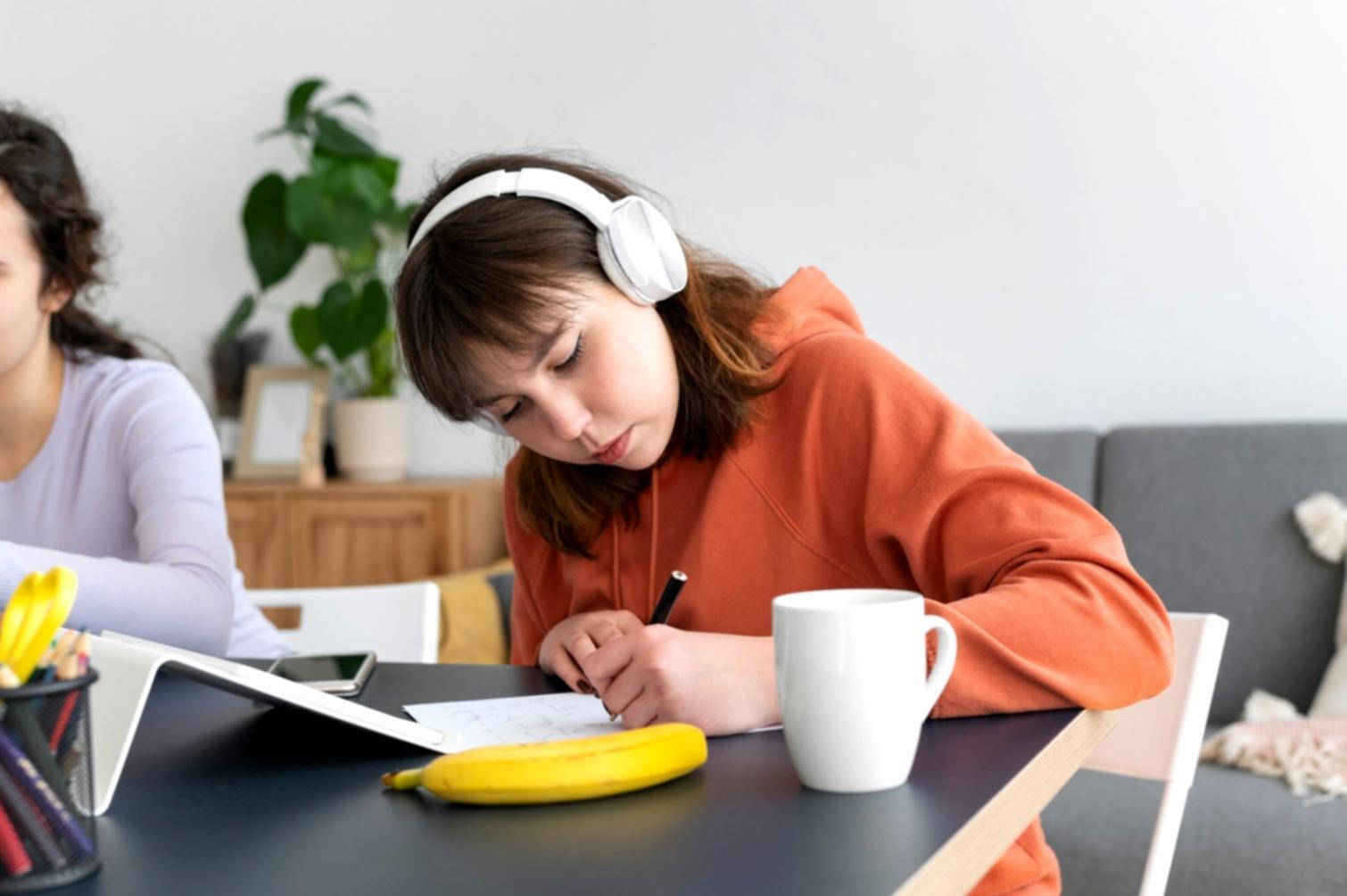 Professional workspace showing financial reports and investment analysis documents